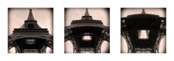 Eiffel Tower (Tryptyk) - reprodukcja