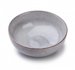 Miska porcelanowa szara - Eveline Grey 600ml