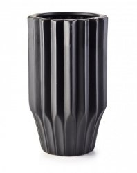 Wazon ceramiczny 26cm - YVONNE BLACK 