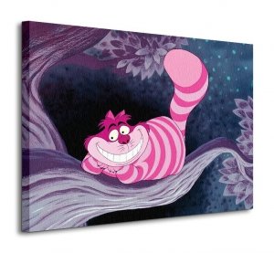 Alice in Wonderland (Cheshire Cat) - Obraz na płótnie
