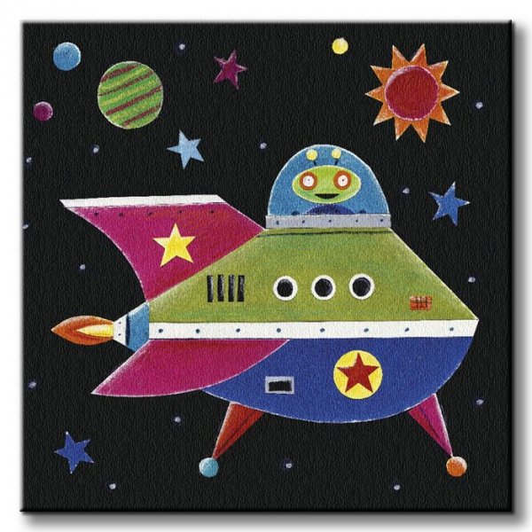 Spaceship - Obraz na płótnie