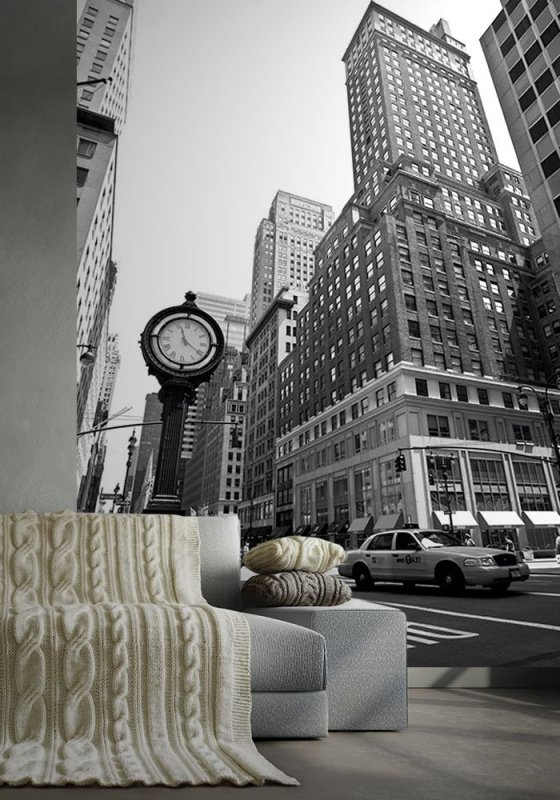 Fototapeta Na Sciane New York Zegar Dekoracje Scienne