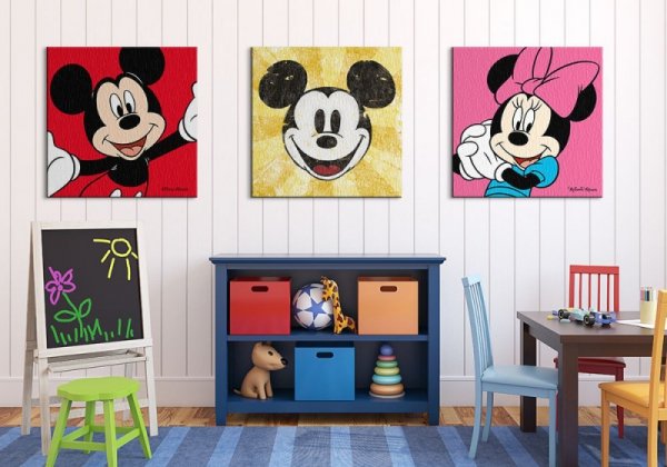 Minnie Mouse (Pink) - Obraz na płótnie