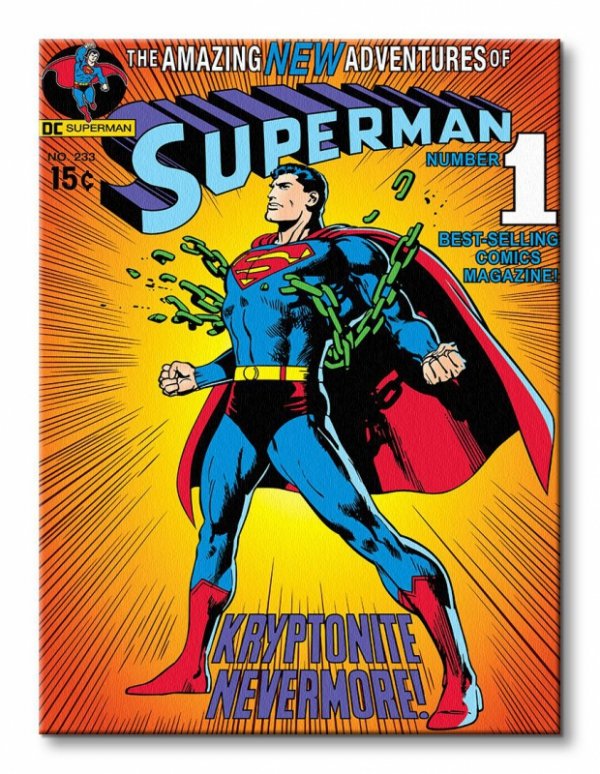 Superman (Krytonite) - Obraz na płótnie