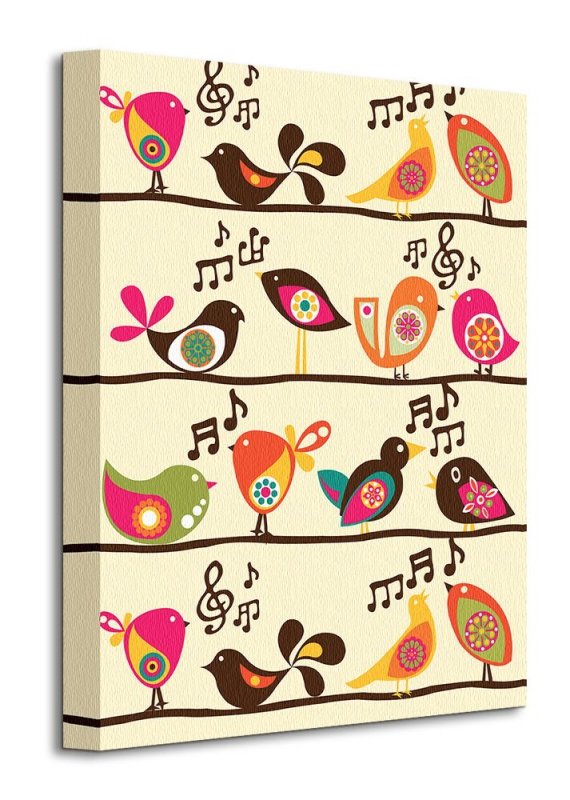 Singing Birds - Obraz na płótnie