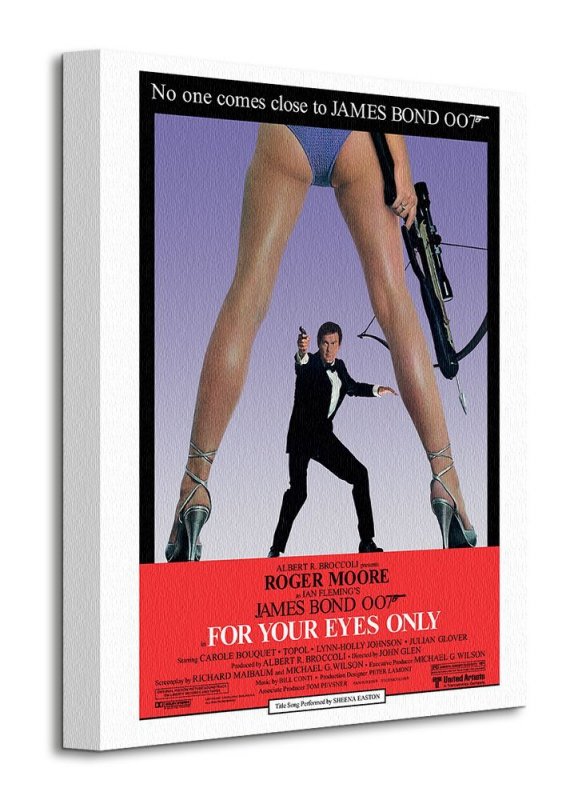 James Bond (For Your Eyes Only) - Obraz na płótnie