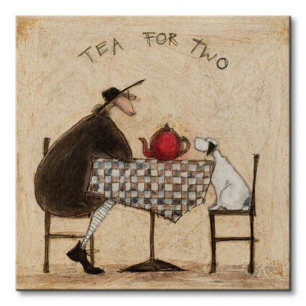 Tea for Two - Obraz na płótnie