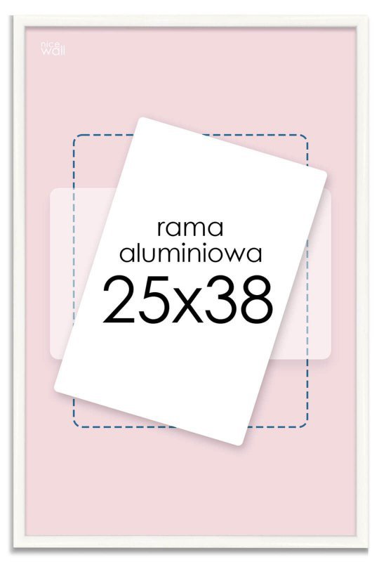 Rama aluminiowa 25x38 cm