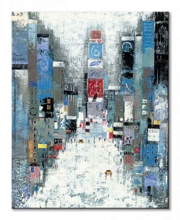 Times Square - Obraz na płótnie