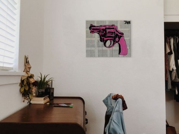 Pop Gun - Obraz na płótnie