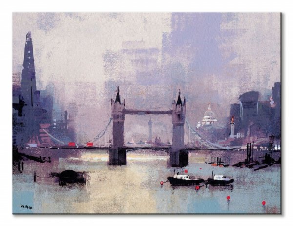St Paul&#039;S And Tower Bridge - obraz na płótnie