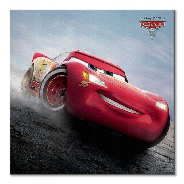 Cars 3 Lightning McQueen - obraz na płótnie
