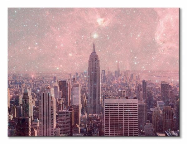 Stardust Covering NYC - obraz na płótnie