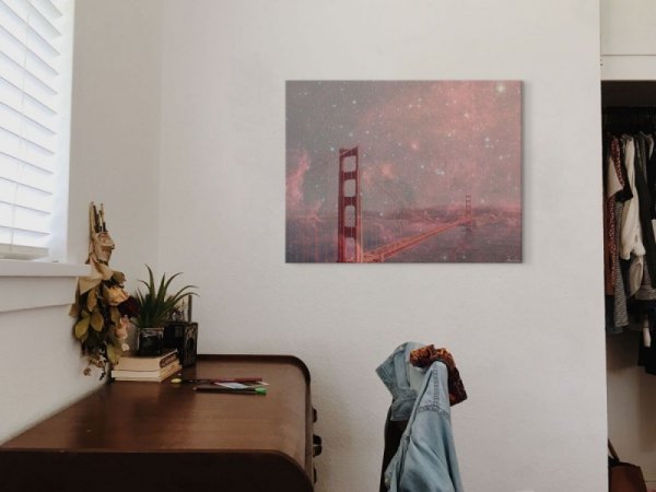 Stardust Covering San Francisco - obraz na płótnie
