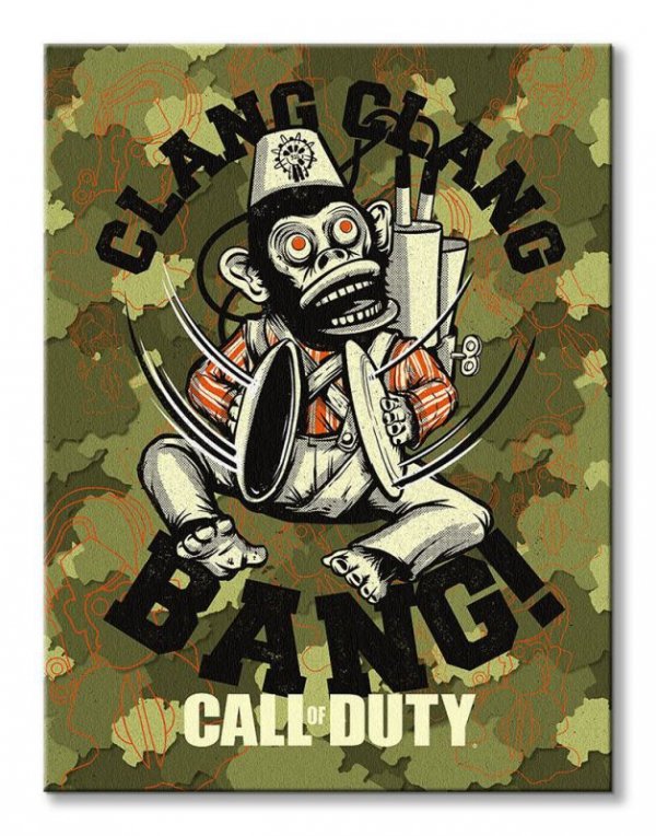 Call of Duty Monkey Bomb - obraz na płótnie