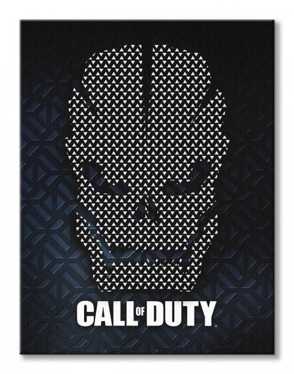 Call of Duty Scale Armor Skull - obraz na płótnie