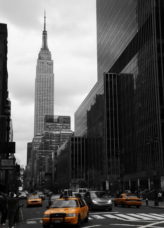 Fototapeta Manhattan, New York - 183x254 cm - decoart24.pl