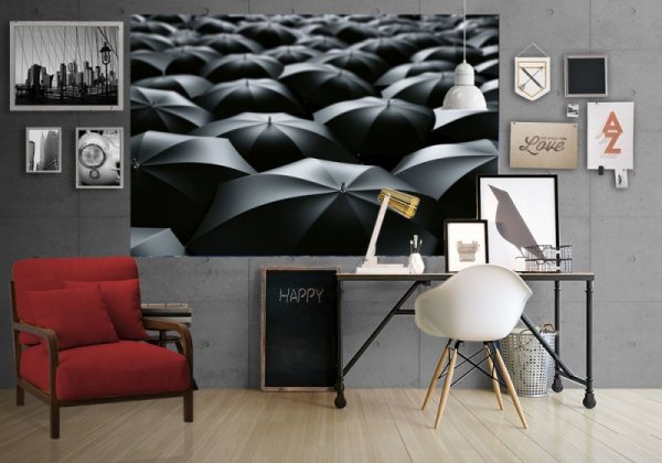 Fototapeta na ścianę  - Morze parasolek - 175x115 cm