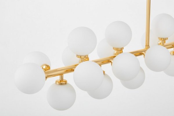 Lampa wisząca do Salonu - Złota Petrica W24