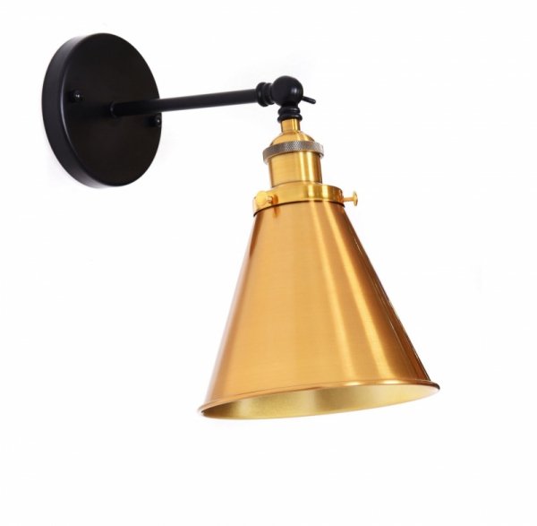 Lampa ścienna - Kinkiet czarny Loft - Gori W1 - lampy dekoracyjne - decoart24.pl