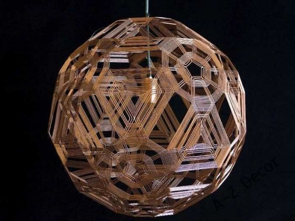 Lampa sufitowa - Zattelite - 50x50cm 