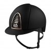 KEP ITALIA CROMO 2.0 TEXTILE BLACK/ROSE GOLD FRAME Kask jeździecki