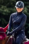 HORZE MONARCH METALLIC II GLITTER Kask jeździecki regulowany