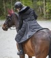 ELT SAPHIRA Damski jeździecki płaszcz przeciwdeszczowy