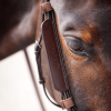 SHIRES EQUESTRIAN VELOCITI GARA BLINKERS Skórzane zaślepki