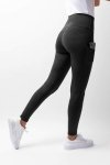 B VERTIGO LARA Bryczesy/legginsy jeździeckie z wysokim stanem i pełnym lejem silikonowym OCIEPLANE