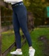 ELT HANNA HIGH WAIST Modelujące Legginsy/bryczesy jeździeckie z wysokim stanem i pełnym lejem silikonowym