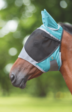 SHIRES EQUESTRIAN PRO DELUXE Maska przeciw owadom dla konia