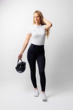 HORZE ANYA Bryczesy/Legginsy jeździeckie z wysokim stanem i pełnym lejem silikonowym