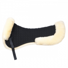 MATTES Podkładka pod siodło z futrem z owczej wełny