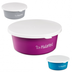 HuleHest FEEDBOWL Pojemnik / Miska z pokrywką dla konia 5L