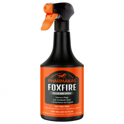 *PHARMAKAS FOXFIRE Spray do nabłyszczania sierści 1L