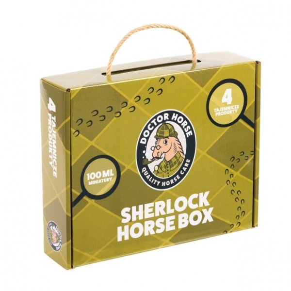 DOCTOR HORSE SHERLOCK HORSE BOX Mystery box dla jeźdźców i ich koni