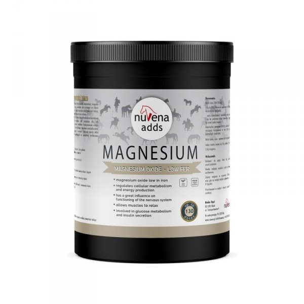 NUVENA MAGNESIUM LOW FER Magnez wspierający układ nerwowy u konia 1200g