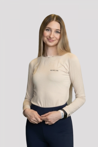 SILWEAR SUMMER Bluzka techniczna z długim rękawem damska