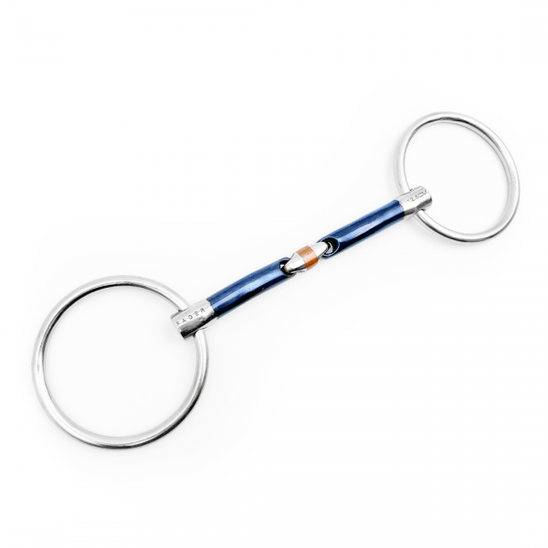 FAGER JOHN SWEET IRON LOOSE RING Wędzidło anatomiczne z łącznikiem