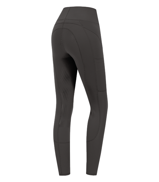 ELT HANNA MESH Lekkie Modelujące Legginsy/bryczesy jeździeckie z wysokim stanem lejem silikonowym