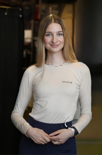 SILWEAR SUMMER Bluzka techniczna z długim rękawem damska