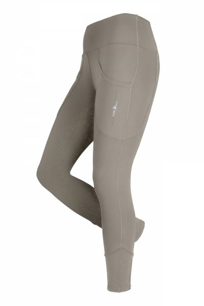 FAIR PLAY PAULINE 2.0 Legginsy jeździeckie z wysokim stanem i pełnym lejem silikonowym