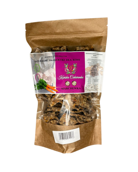 KOŃSKA.. CUKIERENKA Smakołyki/Cukierki naturalne dla koni RÓŻNE SMAKI 1L