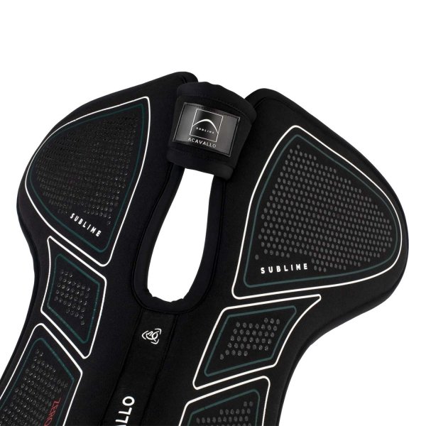 ACAVALLO SUBLIME ZERO IMPACT Podkładka pod siodło z pianką memory i wycięciem na kłąb, korygująca PRZÓD