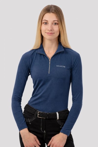 SILWEAR SUMMER Golf/Bluzka techniczna z długim rękawem damska