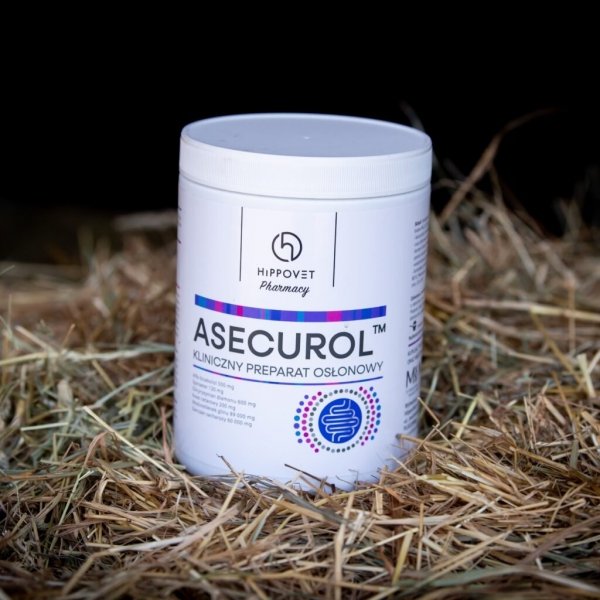 MEBIO ASECUROL Kliniczny preparat osłonowy na wrzody konia 3kg