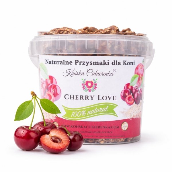 KOŃSKA. CUKIERENKA Smakołyki/Cukierki naturalne dla koni RÓŻNE SMAKI 2L