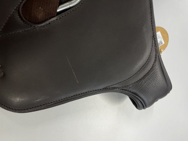 EKSPOZYCJA KAVALKADE SOFT`N SAFE Ekstra miękki skórzany popręg z fartuchem
