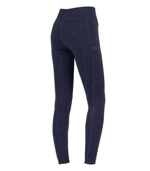 ELT THERMO ELLA Bryczesy/Legginsy  jeździeckie zimowe z lejem silikonowym DZIECIĘCE